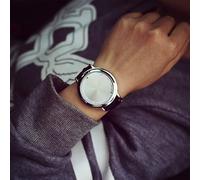 WIRMEC Orologio da uomo Orologio alla moda Orologio touch screen Orologio da uomo creativo a matrice di punti Orologio a led con luce blu Orologio elettronico Coppia orologi