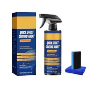 wiroouia Agente Di Rivestimento Ad Effetto Rapido | Rivestimento Ceramico Idrorepellente Antipolvere | Protettiva Per La Riparazione Dei - Per Vetro Auto Parabrezza Specchio Vetri Casa Porta Barca E