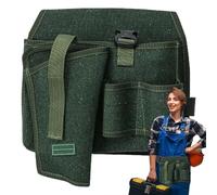 wiroouia Cinture per attrezzi da uomo, custodia per attrezzi da cintura,Borsa portautensili multiuso con cintura Cintura portautensili da carpentiere | Cintura per attrezzi da giardinaggio con tasche