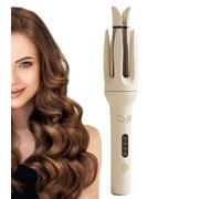 wiroouia Ferro arricciacapelli per capelli lunghi, Ferro arricciacapelli automatico - Bigodino automatico per bacchetta bigodino - Strumenti per arricciare i capelli Bacchetta arricciacapelli, ferro