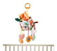 wiroouia Giocattoli Per Seggiolino Auto - Peluche Sonaglio Squittente Amico Per Bambini - Mobile Per Sviluppo Precoce Con Clip,Per 0-12 Bambine E Bambini Viaggio Passeggino Culla