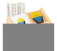 wiroouia Gioco di Associazione delle Forme - Giocattoli Impilabili Geometrici Per Bambini - Giochi Educativi Per Età Prescolare E Attività Familiari