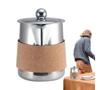 wiroouia Set Da Tè Gong Fu | Teiera Cinese Gong Fu Con Tazze - Set Compatto In Acciaio Inossidabile Con Tazze Separate E Borsa Per Casa Escursioni Picnic