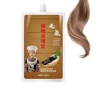 wiroouia Shampoo Tinta Capelli,Colorazione Capelli Naturale con Shampoo - Formula Delicata A Lunga Durata Per Famiglie Ragazze Donne Uomini Adulti Principianti Madri