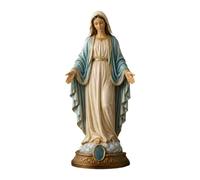 wiroouia Statua Della Madonna 20 cm Resina Cattolica Sacra