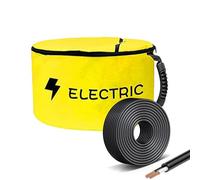 wiroouia Supporto per Tubi - Borsa Impermeabile per Tubi,Borsa con Doppia Cerniera per Attrezzi per Rifiuti