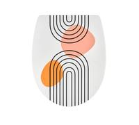 Wirquin 20724241 Sedile WC in termoplastica Marbella arco japendi, bianco