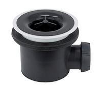 Wirquin 30722460 - Piletta orizzontale per piatto design o piastrellare, colore: grigio