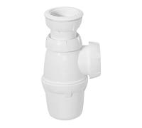 Wirquin 30724011 30724011-Sifone per lavabo Regolabile in Altezza Ø40, Bianco