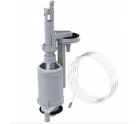 WISA (un marchio di Fluidmaster) 8050800529 Valvola di risciacquo, inclusa gomma per valvola a pavimento, per Wisa 300