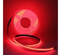 Wisada Striscia LED COB indirizzabile RGB WS2811 IC 12V con controllo APP musicale Bluetooth 5050 LED Pixel Rope Light, 720 LEDs/M Striscia LED tagliabile CRI 90+, adatta per feste fai da te[1M|RGB]