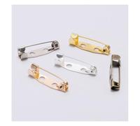 Wisafory 50 spille di sicurezza, spille di sicurezza, spille di sicurezza, per fai da te, cucito, matrimonio, distintivo, creazione di gioielli, artigianato, nomi, colori misti, 15 mm