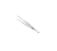 Wisafory Set di 4 pinzette universali in acciaio inox, dentellate di precisione, pinzette per alimenti, con custodia in plastica per la creazione di gioielli, monete per timbri fai da te, 12,5 cm