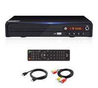 WISCENT Lettore DVD compatto multi-regione, MP3, Mpeg4, USB, HDMI, AV, CD per uso domestico