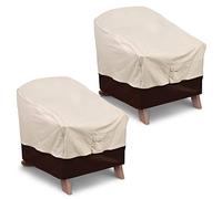 WISCLASS Copertura per panca da giardino a 3 posti, impermeabile, nero, 163 x 66 x 89 cm, copertura per panca da giardino da esterno, copertura per mobili da giardino in ratten, copridivano da esterno