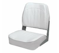 Wise 8WD734PLS-710 Basso Indietro Barca Sedile, Bianco