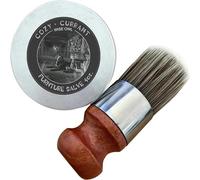 Wise Owl Furniture Salve - 113,4 g Wise Owl Salve per mobili in pelle e pelle con spazzola con setole di cinghiale per la casa (1 pz)