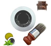 Wise Owl Furniture Salve for Leather,2024 New Furniture Salve/Leather Salve,Leather Furniture Salve and Brush Bundle,Leather Salve for Furniture,Suitable for Leather,Furniture,Wood Floor Protectio