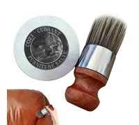Wise Owl Furniture Salve for Leather, Unguento per Mobili/Pelle con Spazzola con Setole di Cinghiale, Kit di Riparazione Protettivo per Pelle per Legno Pelle