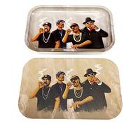 Wise Skies Set di accessori per rollare e riporre accessori magnetici | vassoio + coperture (Rappers Medium)