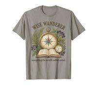 Wise Wandererer Navigating The Worlds Within Words Maglietta