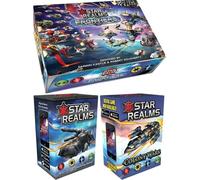 Wise Wizard Games Star Realms Set Scatola: Gioco Base, Colony Wars e Frontiers (3 Articoli)