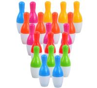 Wisebom 20 Pezzi Bowling Penne a Sfera, 0,5 mm Graziose Penne Retrattili, Retrattile a Base Di Palla Penna Telescopica per Studenti Bambini Regali Scuola (Colore Casuale)