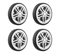 Wisebom 4 Pcs Ruote per Valigia Ruote Trolley Ricambio 50 mm x 12 mm Ruote per