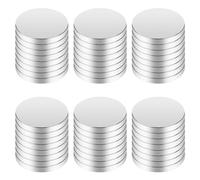 Wisebom Potenti Magnete Rotondi 10 * 2mm Extra Forte Calamite, 50Pcs Magneti al Neodimio Magnete di Terre Rare, Calamite da Frigo Piccoli DIY per Ufficio Scuola Lavagne Magnetiche