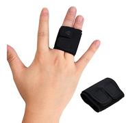 Wisebom Stecca Per Dita, Supporto per dita, Proteggi Dita e Pollici, Protezione Per Dita Per l'Artrite Delle Dita, Lavoro Fisico, Sport, Alleviare il Dolore da Osteoartrite (Double)
