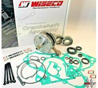 WISECO KIT REVISIONE ALBERO MOTORE HONDA CR 250 1992-2001 + PISTONE WOSSNER