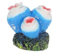 Wisecoco Decorazione della Pompa Dell'ossigeno, Pompa Dell'ossigeno Dell'acquario Gorgogliatore Pietra Blu 3 Decorazione Floreale Acquario Ornamento Paesaggio Prop Miglior Regalo