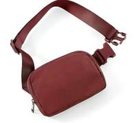 WISEHUBY Marsupio da donna con cerniera Marsupio Borsa a tracolla per sport all'aria aperta Borsa a tracolla Casual Viaggio Femminile Cintura Sacchetto di Soldi-B