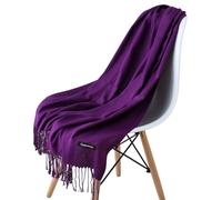 WISEHUBY Sciarpa da donna pashmina scialli e impacchi per abiti da sera viaggi ufficio inverno matrimonio cashmere grande sciarpe - 38