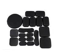 WISEONUS Tattico Airsoft Caschi Protettivo Pads Cuscini Memoria Nero Eva Foam Caschi e Accessori