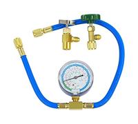Wisepick R290 e R600A Tubo di Ricarica e Manometro Set con 0.5" Acme Can Tap