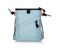 WisePoint Borsa a tracolla da uomo, in poliestere, borsa a tracolla con tracolla regolabile, morbida borsa messenger da uomo, per viaggi, passeggiate, shopping, Blu, s