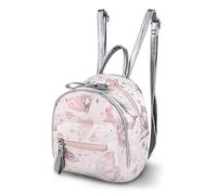 WisePoint Borsa Zaino Donna, PU Cuoio Zaino Piccolo Borse a Zainetto con Farfalle Modello, Carino Zainetto Donna per lo Shopping, Viaggi, Passeggiata (rosa)