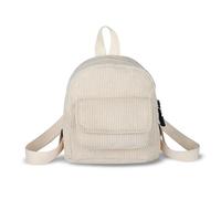 WisePoint Zainetto Ragazza, Corduroy Mini Zaino Borsa Piccoli Borse a Zainetto per Donne e Ragazze, Elegante Zaino Donna per Incontri, Lavoro, Shopping, Viaggi, Campeggio (beige)