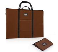 WISEPRO Custodia portadocumenti formato A1, con manici multipli, sottile, impermeabile, per il trasporto di dipinti su tela, arte montata, cartone, fotografie (61 x 91,4 cm), Caff, Organizer per borse