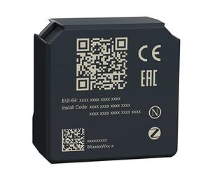 Wiser Smart Home Attuatore Cieco singolo da incasso, controllo digitale dei dispositivi elettronici tramite app gratuita, compatibile con Amazon Alexa e Google Home