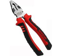 WISEUP Pinze combinate Electrical 8 pollici Industrial Cr-V Chrome Diagonal Pliers with Side Cutting High Leverage Electrical Pliers Cuts Copper, Aluminum, Screw