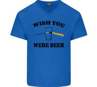 Wish You Were Beer Maglietta In Cotone A V Per Uomo Di San Patrizio