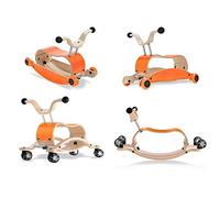 Wishbone Mini FLIP Deluxe Bundle 3 in 1 - Carrello, altalena, colore: Arancione