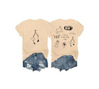 Wishbone Shirt I Still Wish for You Maglietta grafica divertente per donne uomini, cachi, XL