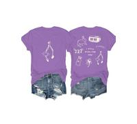 Wishbone Shirt I Still Wish for You Maglietta grafica divertente per donne uomini, Viola chiaro, M