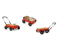Wishbone Wagon con pneumatici gonfiati ad aria, 3 in 1, carrello per bambini, come portasapone o scivolo