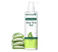 WishCare Gel di Aloe Vera 100% Puro e Naturale con Vitamina E per Capelli e P...