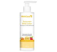 WishCare SPF50 Lozione Corpo Crema Solare Protezione UVA e UVB ad ampio spett...