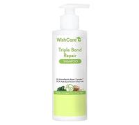 WishCare Triple Bond Repair Shampoo per capelli secchi e crespi - 5% AminoPeptide Complex & PCA - Ripara capelli danneggiati e crespi 250 ml